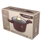 Kép 3/3 - Berlinger Haus tapadásmentes indukcios lábas fedővel  20 cm, Leonardo - BH-8040