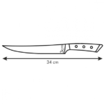 Kép 2/2 - Tescoma Azza háztartási szeletelő kés 21 cm - 884534