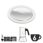 Kép 1/2 - Bialetti 6 személyes Venus - Musa kotyogós kávéfőzőkhöz 1 db szilikon pót gumi + szűrő