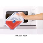 Kép 3/6 - Pure Box Active légmentesen záródó üveg ételtároló dobozok