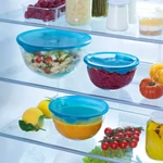 Kép 4/6 - Pyrex Prep & Store üveg keverőtál fedővel 2 liter 21 cm - 203213