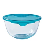 Kép 2/6 - Pyrex Prep & Store üveg keverőtál fedővel 2 liter 21 cm - 203213