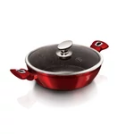 Kép 1/4 - Berlinger Haus alacsony lábas fedővel, 32 cm Burgundy - BH-1264