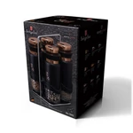 Kép 2/3 - Berlinger Haus fűszertartó állvány 4 részes Black Rosegold - BH-1999