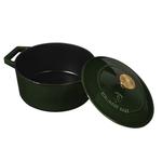 Kép 2/3 - Berlinger Haus öntöttvas lábas 24 cm 4,3 liter fedővel Emerald - BH-6503