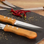 Kép 1/2 - Berlinger Haus Tradicional 6 részes fanyelű recés steak kés - BH-2106