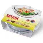 Kép 1/6 - kerek hőálló tál 401019 Simax Star Line 0,7 literes