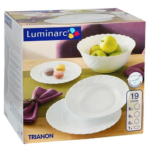 Kép 3/3 - Luminarc Trianon Opal 19 részes étkészlet