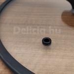 Kép 3/3 - TVS Origine üvegfedő szilikon fogóval és peremmel 24 cm - 147034