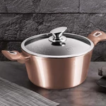 Kép 1/4 - Berlinger Haus lábas üvegfedővel 24 cm, 4,1 liter Rosegold  - BH-1515