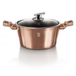 Kép 3/4 - berlinger-haus-marvany-bevonatos-turbo-indukcios-labas-uvegfedovel-28-cm-rosegold-bh-1516_3