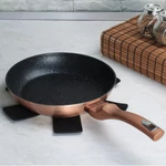 Kép 2/5 - Berlinger Haus Rosegold Line márvány bevonatos indukciós serpenyő 24 cm - BH-1509