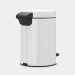 Kép 2/2 - Brabantia NewIcon pedálos szemetes 3 liter, White - 112126