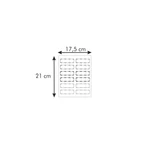 Kép 2/3 - Tescoma Della Casa befőttes üveg öntapadó matrica, 24 db - 895290