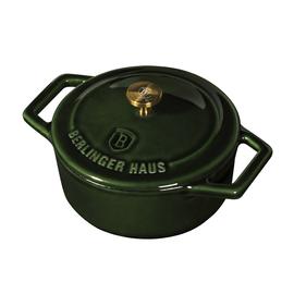 Berlinger Haus Mini öntöttvas fazék, 12 cm, smaragdzöld - BH-6502