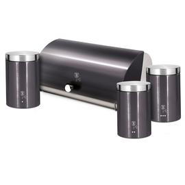 Berlinger Haus Kenyértartó 3 részes tároló szettel, carbon pro  - BH-6732