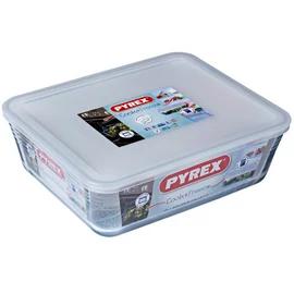 Pyrex COOK&amp;FREEZE tégl. sütőtál+műa.tető 27x22x9 cm 4l - 203232