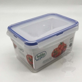 téglalap alakú ételtároló doboz 1,3 literes Hobby life BPA mentes műanyag - 21466