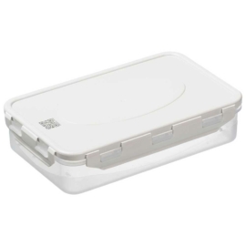 Plast team Air Tight BPA mentes műanyag ételtároló doboz szilikon tömítéssel QR koddal 0,3 liter - 2805