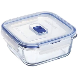 szögletes alakú üveg ételtároló edény 13x13 cm - 344172 Luminarc Pure Box,