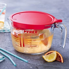 Pyrex üveg mérőpohár fedővel 1 literes - 203271