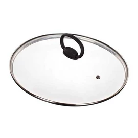fém szélű üveg fedő 28 cm edényekhez Banquet