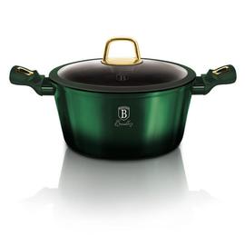 Berlinger Haus Emerald tapadásmentes lábas fedővel 24 cm - BH-6058