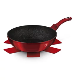 Berlinger Haus wok serpenyő 30 cm Burgundy - BH-6166