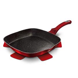 Berlinger Haus grill serpenyő 28 cm Burgundy - BH-1271N