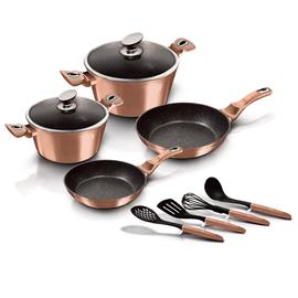 Berlinger Haus 10 részes edénykészlet Rosegold - BH-6142