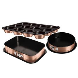Berlinger Haus 3 részes tapadásmenes sütőforma készlet Rosegold - BH-7636