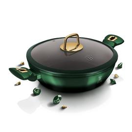 Berlinger Haus Emerald alacsony lábas fedővel 28 cm - BH-6060