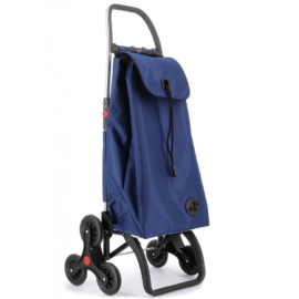 Rolser I-Max Baby 6 kerekű összecsukható lépcsőjáró bevásárlókocsi Klein kék - IMX460