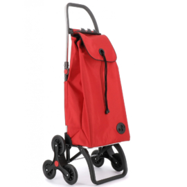 Rolser I-Max Baby 6 kerekű összecsukható lépcsőjáró bevásárlókocsi Rojo piros - IMX460