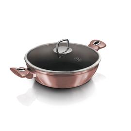 Berlinger Haus alacsony lábas fedővel,  28 cm I-Rose - BH-6037
