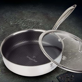 Berlinger Haus Mély serpenyő fedővel, 24 cm, Eternal Collection - BH-8511