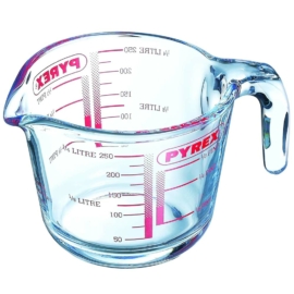 mérő pohár 0,25 literes - Pyrex üveg