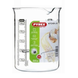 Pyrex üveg mérőpohár 0,5 liter