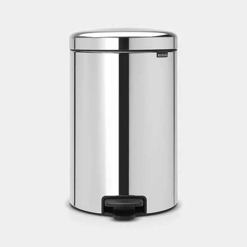 20 literes pedálos szemetes inox színben - 113987 Brabantia New Icon Brilliant Steel,