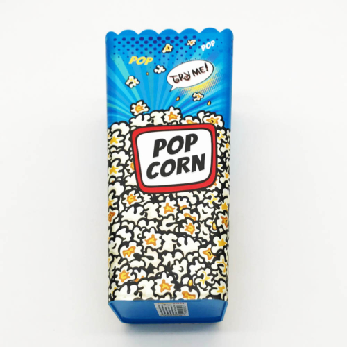 Műanyag popcorn tartó kék - SO140