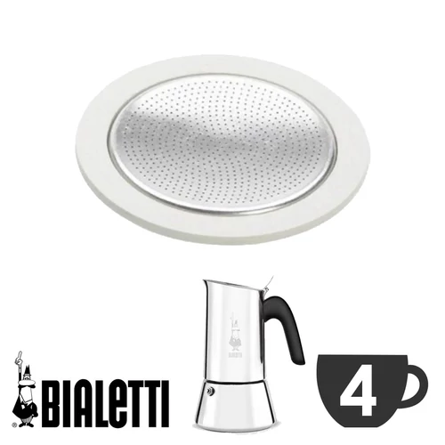 Bialetti 4 személyes Venus - Musa kotyogós kávéfőzőkhöz 1 db szilikon pót gumi + szűrő