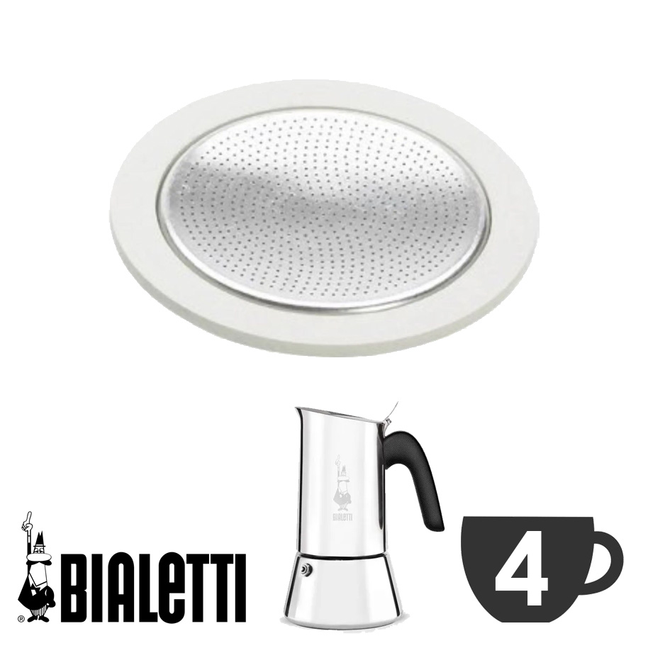 Bialetti 4 személyes Venus Musa kotyogós kávéfőzőkhöz 1 db szilikon